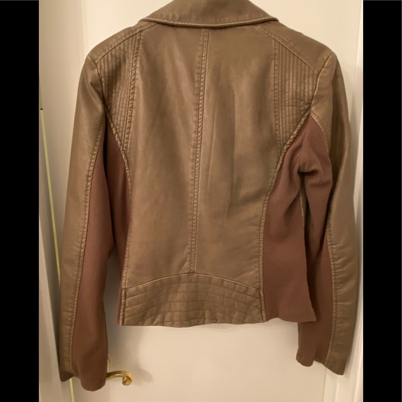🤎Marc New York • brown faux leather jacket • S • EUC - Picture 3 of 7
